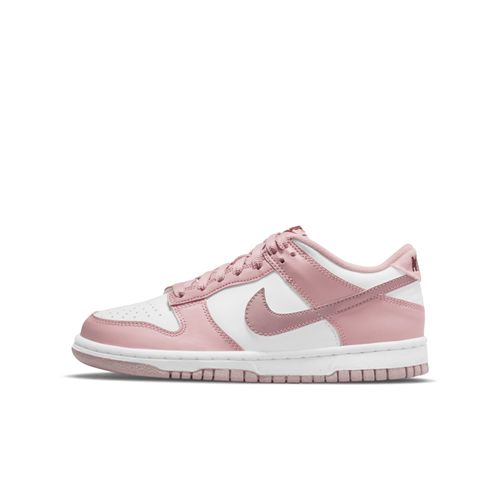 Chaussures Nike Dunk Low Pour Enfant Plus Âgé Pink Glaze/blanc/pomegranate/pink Glaze Do6485600