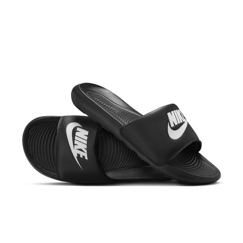 Claquette Nike Victori One Pour Homme Noir/noir/blanc Cn9675002