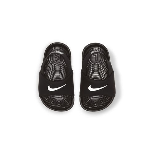 Claquette Nike Kawa Pour Bébé/petit Enfant Noir/blanc/blanc/blanc Bv1094001