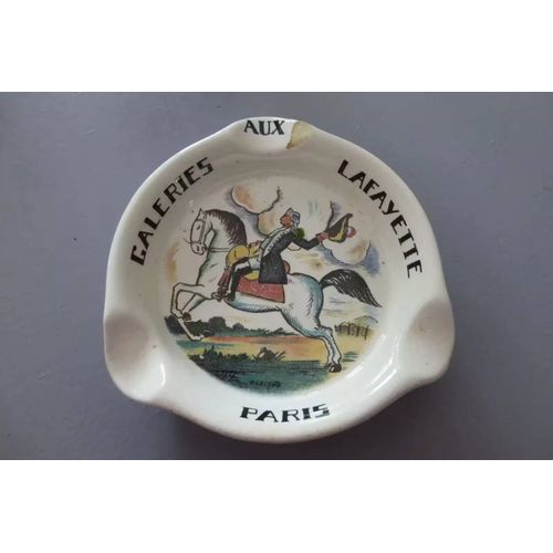 Cendrier "Aux Galeries Lafayette" Ancien