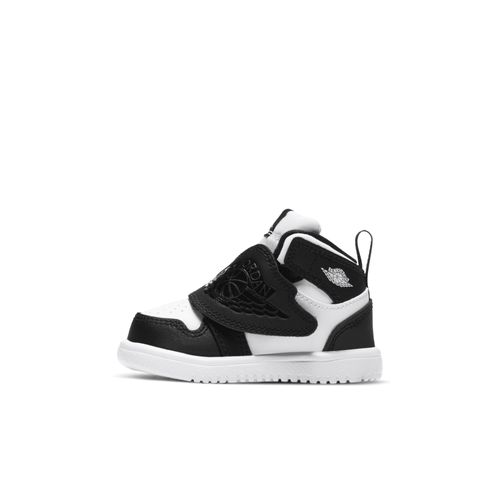 Chaussure Sky Jordan 1 Pour Bébé Et Petit Enfant Noir/blanc/noir Bq7196s010