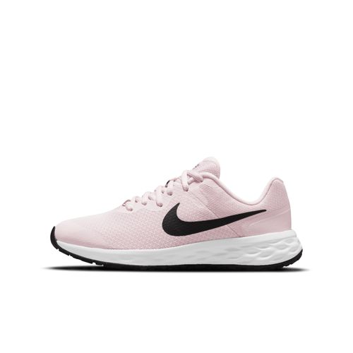 Chaussure De Running Sur Route Nike Revolution 6 Pour Ado Pink Foam/noir Dd1096608