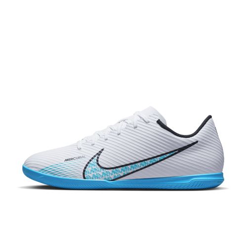 Chaussure De Foot En Salle Basse Nike Mercurial Vapor 15 Club Blanc/pink Blast/baltic Blue Dj5969146