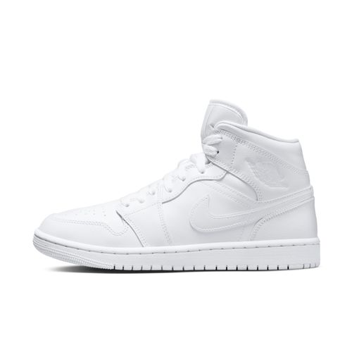 Baskets Air Jordan 1 Mid Pour Blanc