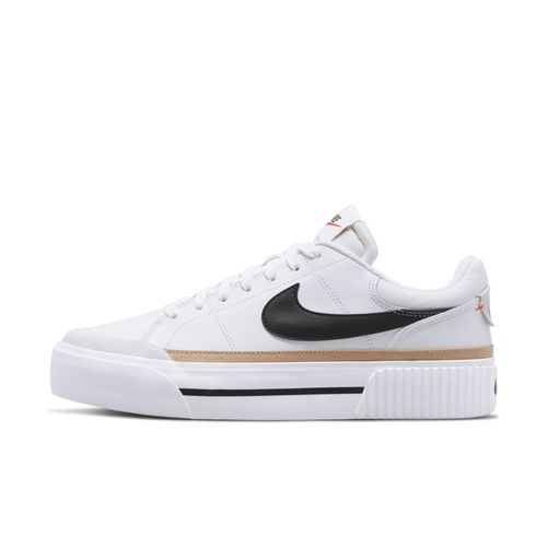 Chaussures Nike Court Legacy Lift Pour Femme Blanc/hemp/team Orange/noir Dm7590100