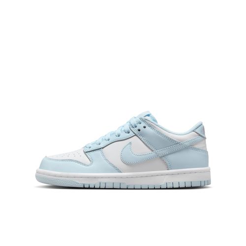Chaussure Nike Dunk Low Pour Ado Blanc/Glacier Blue Fb9109-105 - 37 1/2