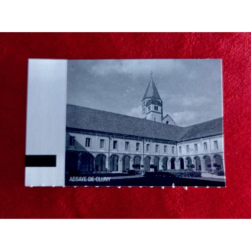 Billet D'Entrée Périmé. Ancienne Abbaye De Cluny. 2025. Ticket Entrée Périmé. Pour Collectionneur