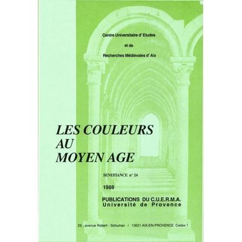 Les Couleurs Au Moyen Âge