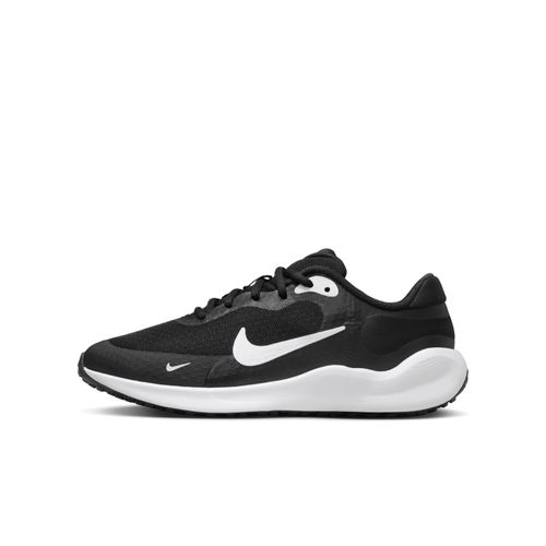 Chaussure De Running Sur Route Nike Revolution 7 Pour Ado Noir/blanc/blanc Fb7689003