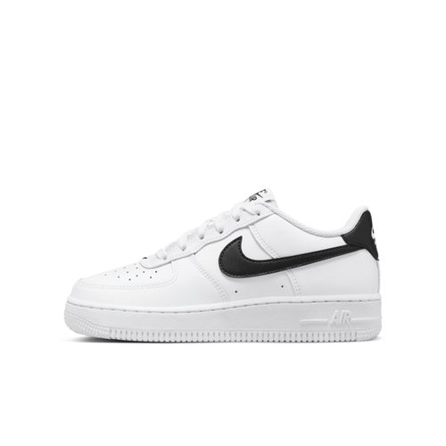 Chaussure Nike Air Force 1 Pour Ado Blanc/noir Fv5948101