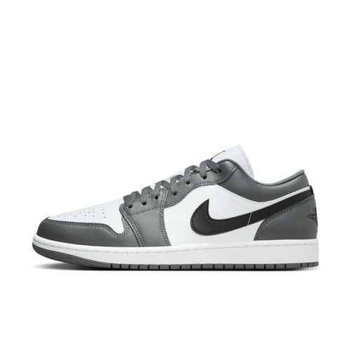 Chaussures Air Jordan 1 Low Pour Blanc/iron Grey/noir 553558s152