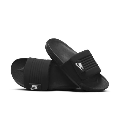 Claquette Nike Offcourt Adjust Pour Homme Noir/noir/blanc Dq9624001