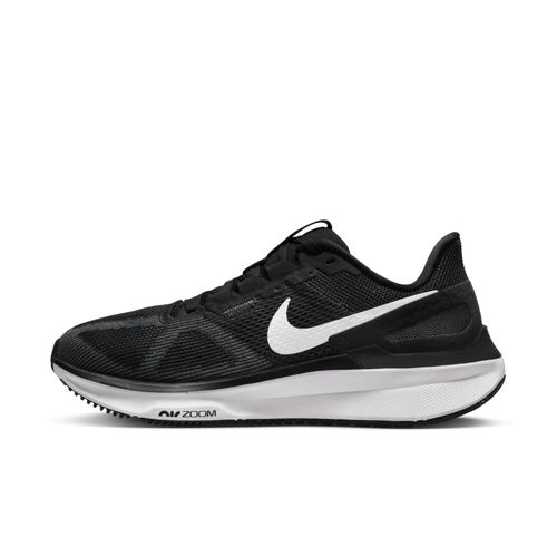 Chaussure De Running Sur Route Nike Structure 25 Pour Femme Noir/dark Smoke Grey/blanc Dj7884001