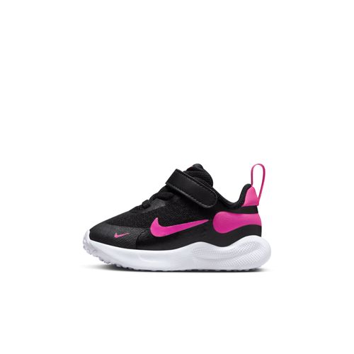 Chaussure Nike Revolution 7 Pour Bébé Et Tout Noir/blanc/hyper Pink Fb7691002