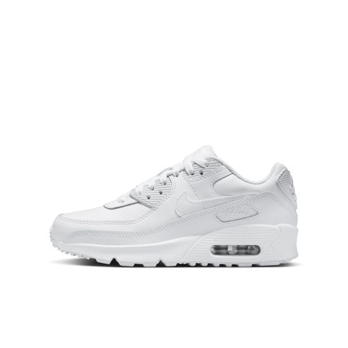 Chaussure Nike Air Max 90 Pour Ado Blanc/metallic Silver/blanc/blanc Hf6358102
