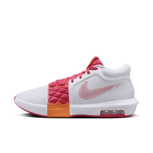 Chaussures De Basket Lebron Witness 8 Blanc/bright Mandarin/aster Pink Fb2239s104