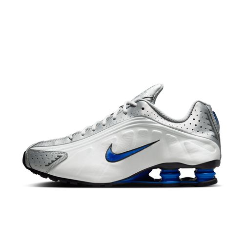 Chaussure Nike Shox R4 Pour Homme Blanc/racer Blue/iron Grey/metallic Silver Hq1988100