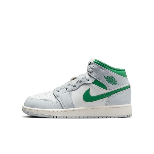 Chaussure Air Jordan 1 Mid Pour Ado Summit White/pure Platinum/sail/pine Green Dq8423s142