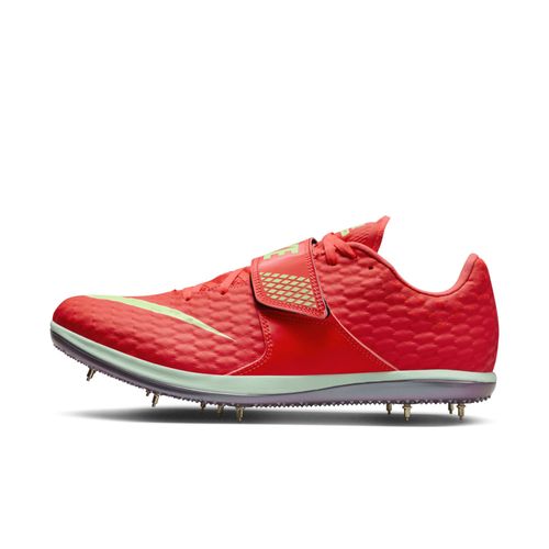 Chaussure De Saut À Pointes Nike High Jump Elite Bright Crimson/hyper Orange/lime Blast/washed Coral Fz9636600