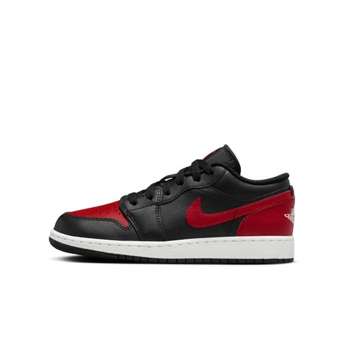 Chaussures Air Jordan 1 Low Pour Enfant Plusgé Noir/summit White/varsity Red 553560s067