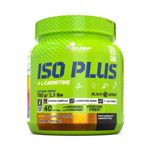 Iso Plus + L-Carnitine (700g)|Orange|Boissons Isotoniques|Olimp Sport Nutrition 