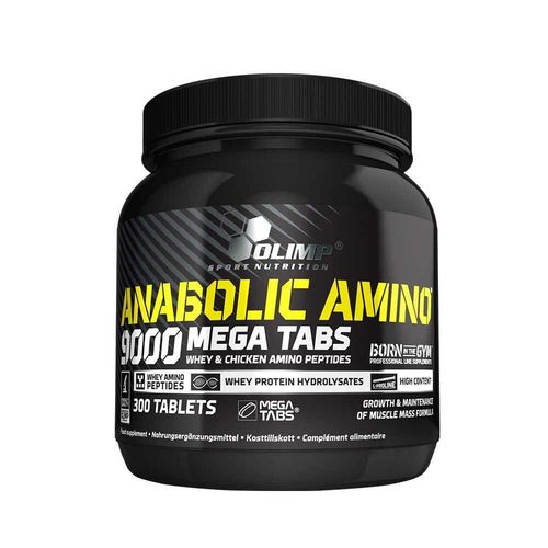 Anabolic Amino 9000 Mega Tabs (300 Tabs)|Amino|Olimp Sport Nutrition 