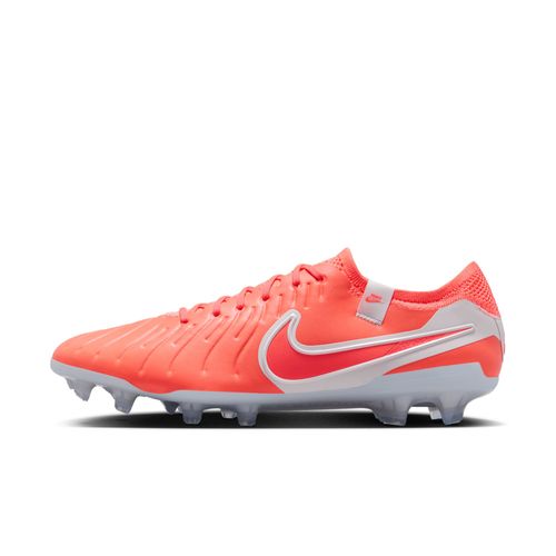 Chaussure De Foot Basse À Crampons Pour Terrain Sec Nike Tiempo Legend 10 Elite Hot Lava/blanc Dv4328800