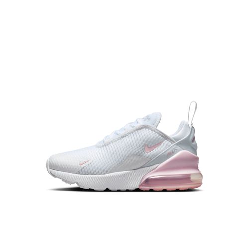 Chaussure Nike Air Max 270 Pour Enfant Blanc/light Smoke Grey/pink Foam Ao2372122
