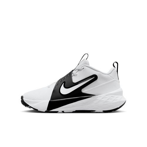 Chaussure De Basket Nike Team Hustle D 12 Pour Ado Blanc/noir/blanc Hf6279101