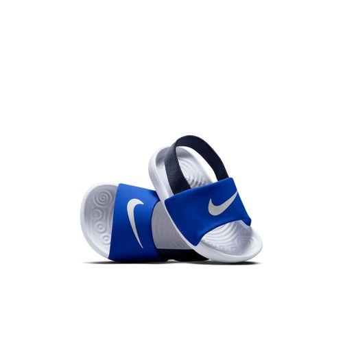 Claquette Nike Kawa Pour Bébé/petit Enfant Game Royal/thunder Blue/blanc/blanc Bv1094402