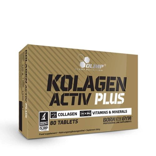 Kolagen Activ Plus (80 Tabs)|Collagène|Olimp Sport Nutrition 