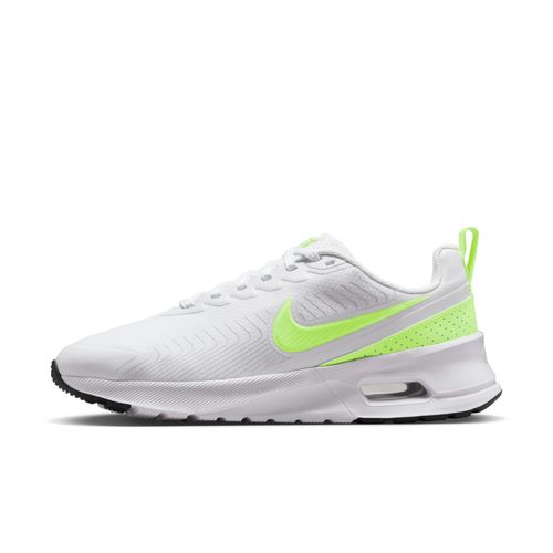 Chaussure Nike Air Max Nuaxis Pour Femme Blanc/metallic Silver/noir/volt Hf1233109