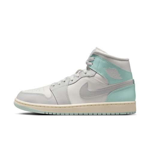 Chaussure Air Jordan 1 Mid Pour Sail/igloo/coconut Milk/neutral Grey Bq6472s134