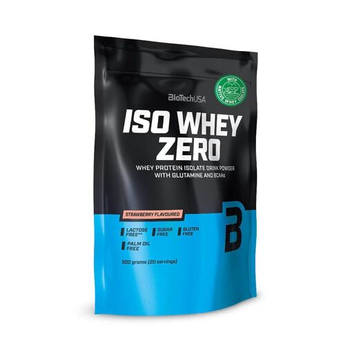 Iso Whey Zero (500g)|Fraise|Protéines|Biotech Usa