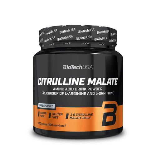 Citrulline Malate (300g)|Neutre|Citrulline|Biotech Usa 