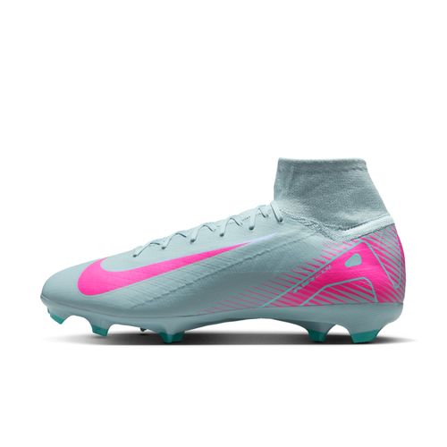 Chaussure De Foot Montante À Crampons Fg Nike Mercurial Superfly 10 Pro Ocean Cube/pink Blast Hf9433301