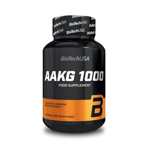 Aakg 1000 (100 Caps)|Arginine|Biotech Usa 