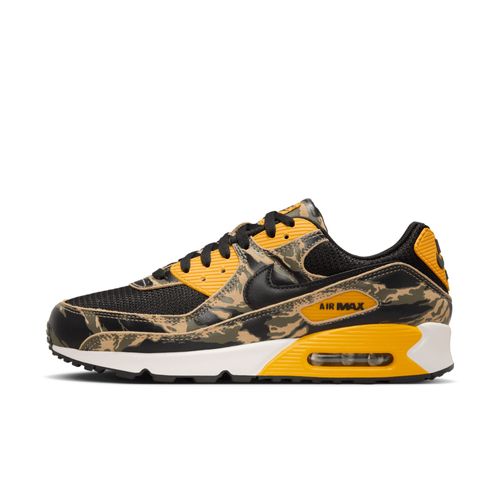 Chaussure Nike Air Max 90 Premium Pour Homme Noir/university Gold/parachute Beige/noir If1721001
