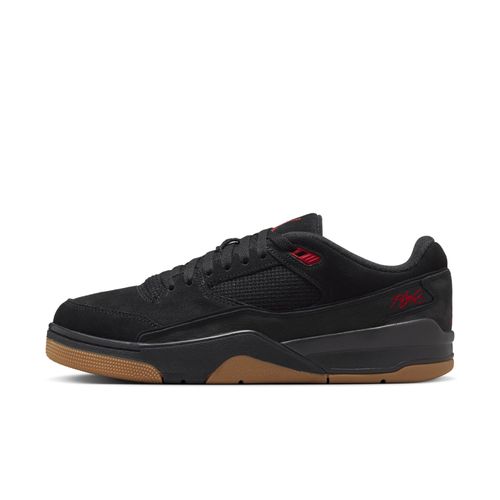 Chaussure Jordan Flight Court Pour Noir/gum Medium Brown/varsity Red Hf3255s001