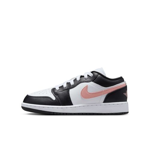 Chaussure Air Jordan 1 Low Pour Enfant Plusgé Blanc/noir/rust Pink 553560s165