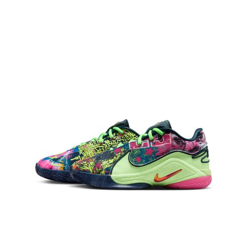 Chaussures De Basket Lebron Xxii Pour Ado Blustery/ghost Green/diffused Blue/fireberry Ib9255s400