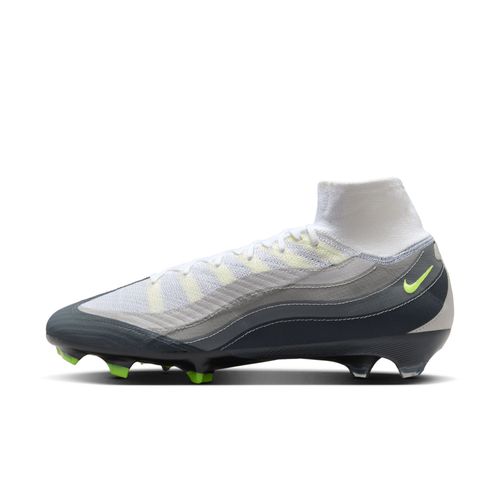 Crampons De Foot Montants Fg Nike Mercurial Superfly 10 Elite X Air Max 95 Se Noir/anthracite/light Graphite/neon Yellow Hv9916001