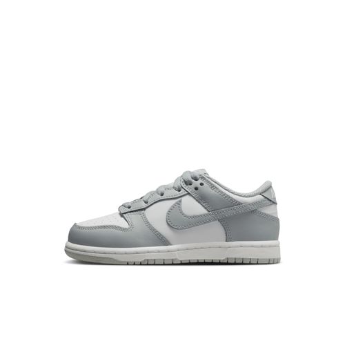 Chaussure Nike Dunk Low Pour Enfant Blanc/blanc/light Smoke Grey Fb9108123