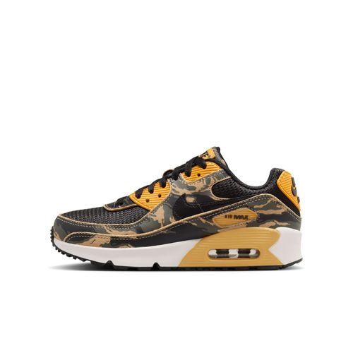 Chaussure Nike Air Max 90 Pour Ado Noir/university Gold/parachute Beige/noir If3092001