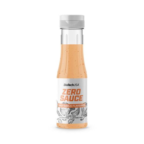 Zero Sauce (350ml)|Ail|Sauces Zéro|Biotech Usa 