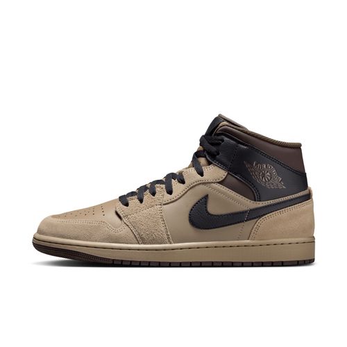 Chaussure Air Jordan 1 Mid Pour Khaki/baroque Brown/gum Light Brown/noir Hv6422s200
