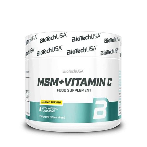 Msm + Vitamine C (150g)|Msm|Biotech Usa 