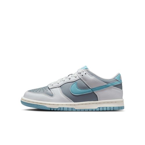 Chaussure Nike Dunk Low Pour Ado Photon Dust/smoke Grey/sail/denim Turquoise Fb9109008