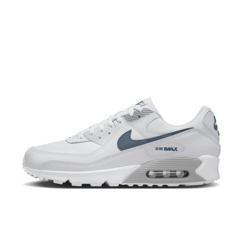 Chaussure Nike Air Max 90 Pour Homme Blanc/wolf Grey/diffused Blue Ib7680100