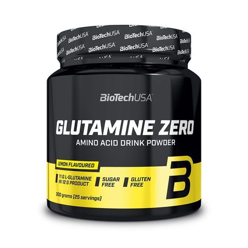 Glutamine Zéro (300g)|Citron|Glutamine|Biotech Usa 